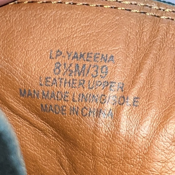 Lucky Brand Yakeena black suede wedge ankle boots size 8.5 - Picture 7 of 10